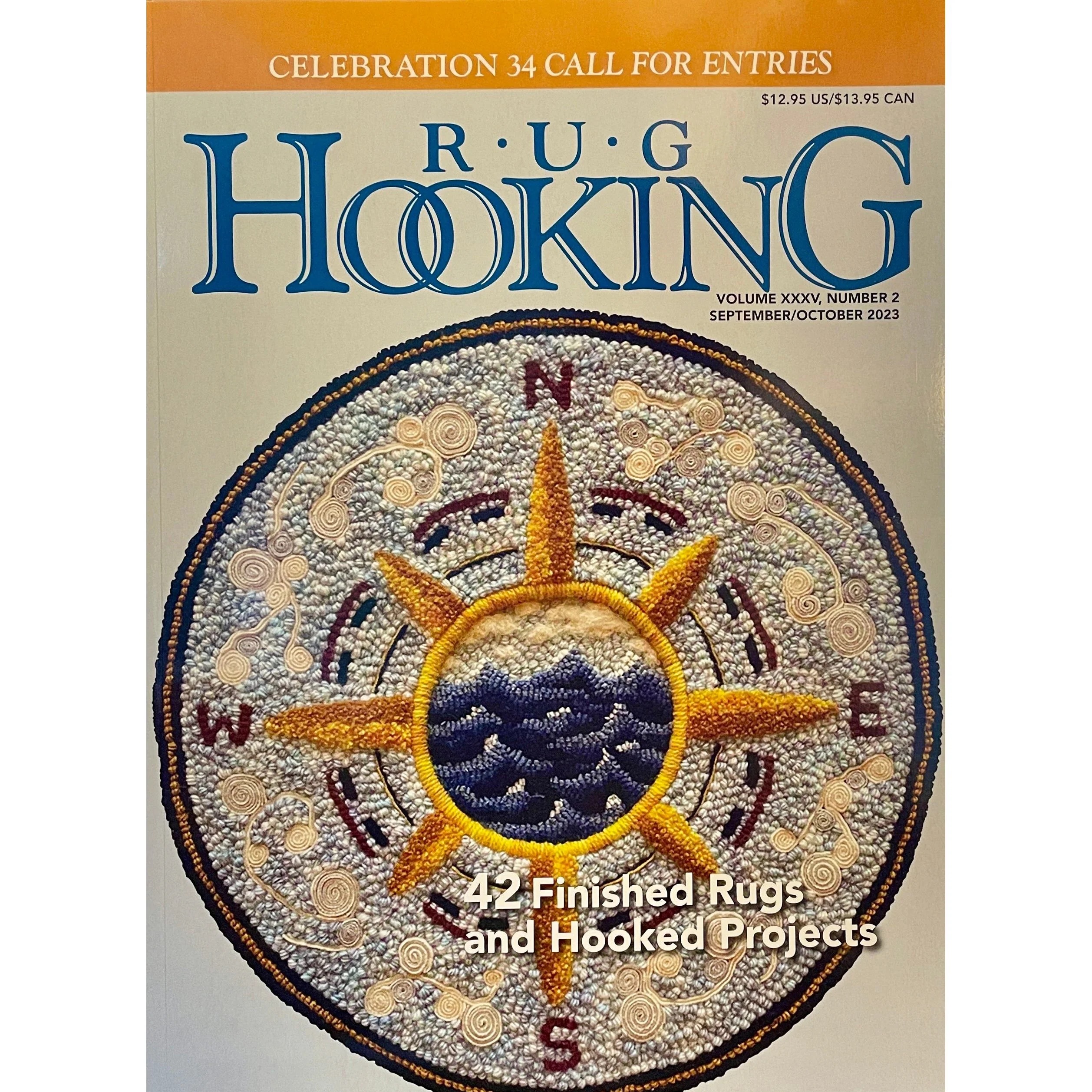 Magazine: RUG HOOKING MAGAZINE - September/October 2023 Volume XXXV, Number 2