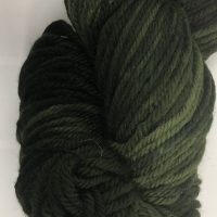 "Muddy Greens" A Hand Dyed Art Yarn to Hook, Punch  or Bind with!