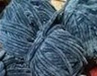 Velvet Yarn Fabulous Denim Blue to Hook with!