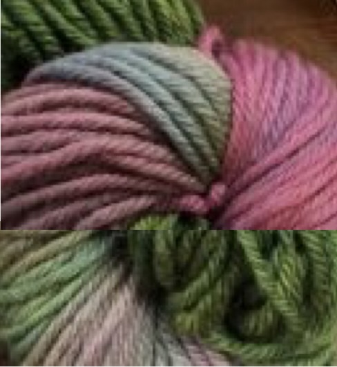 "Garden Palette" A Hand Dyed Art Yarn to Hook, Punch or Bind with!