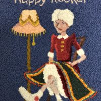 GREAT PATTERN, Happy Hooker MP 211, 12" x 8", Joan Moshimer