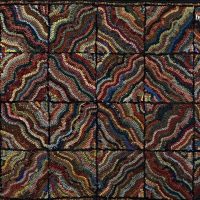 Kitchen Sink Rug, 20 x 40, P is for Primitive Pattern