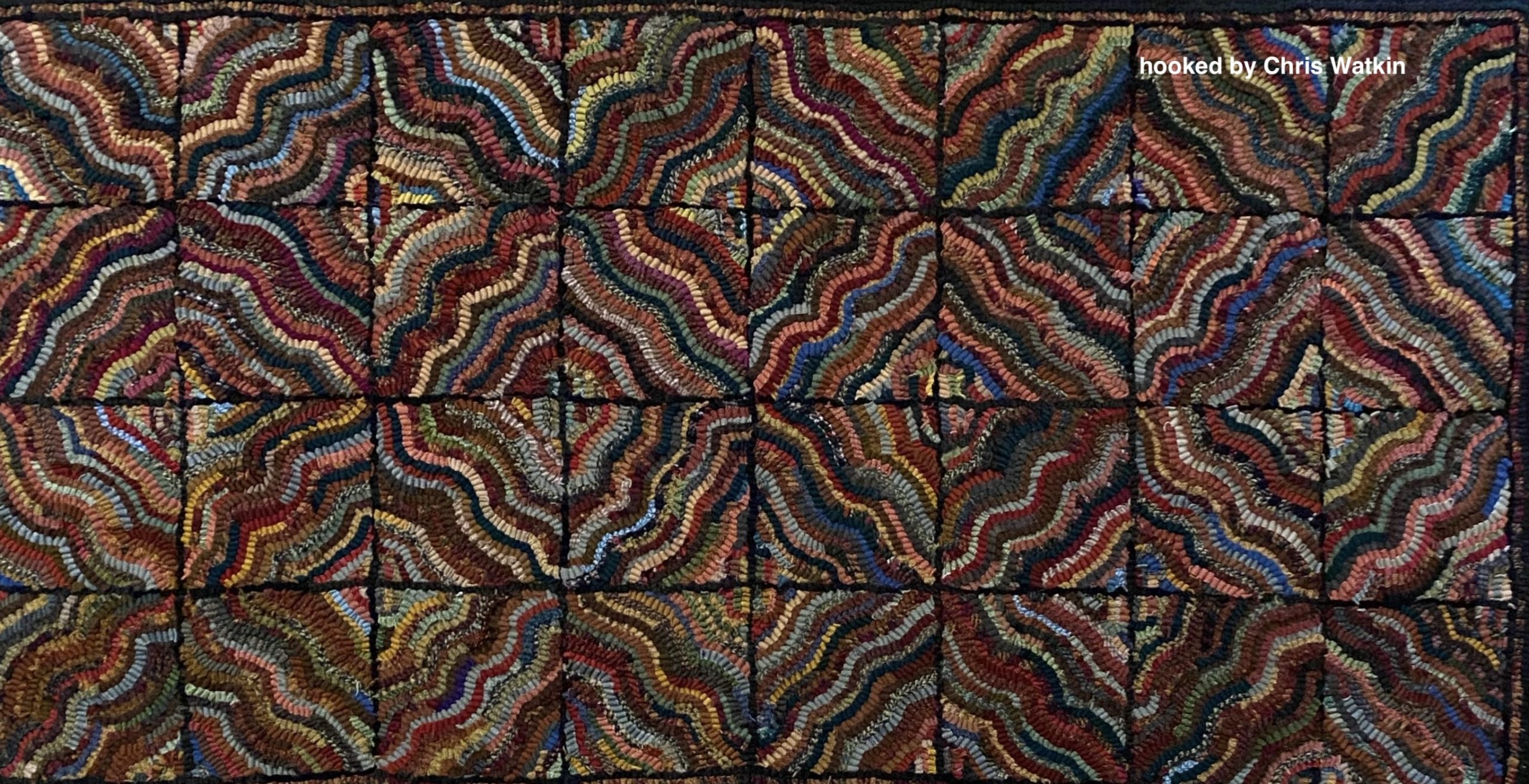 Kitchen Sink Rug, 20 x 40, P is for Primitive Pattern