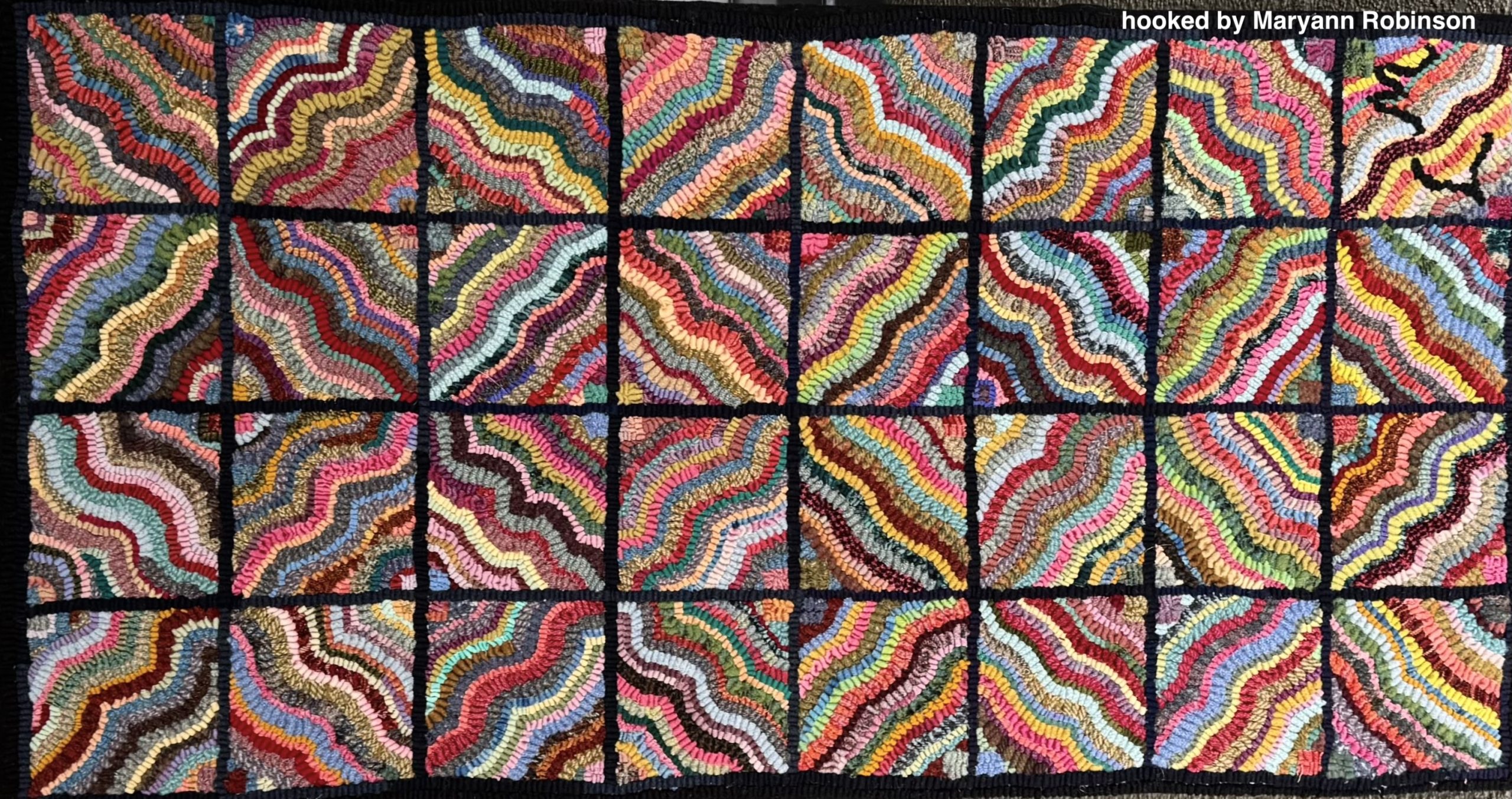 Kitchen Sink Rug, 20 x 40, P is for Primitive Pattern - Image 3