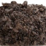 Curly Boucle  Yarn Fabulous Gray Brown to Hook with!