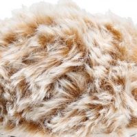 Fur Yarn Fabulous Two Tone Tan & Cream to Hook with!