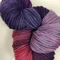 “Purple Sweet Potato Pie” A Hand Dyed Art Yarn to Hook, Punch or Bind with!