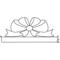 A Wonderful Decor - Metal Hangers - Beautiful Bow