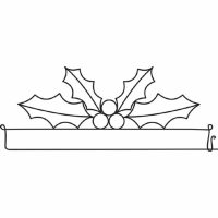 A Wonderful Decor - Metal Hangers - Bring Out the Holly Hanger