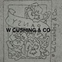 Punch Needle Pattern --PANSY SEED PACKET-- Punch Needle Pattern ONLY