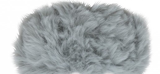 Fur Yarn Fabulous Gray to Hook With!