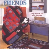 Book - Folk Art Friends: Hooked Rugs and Coordinating Quilts by Polly Minick