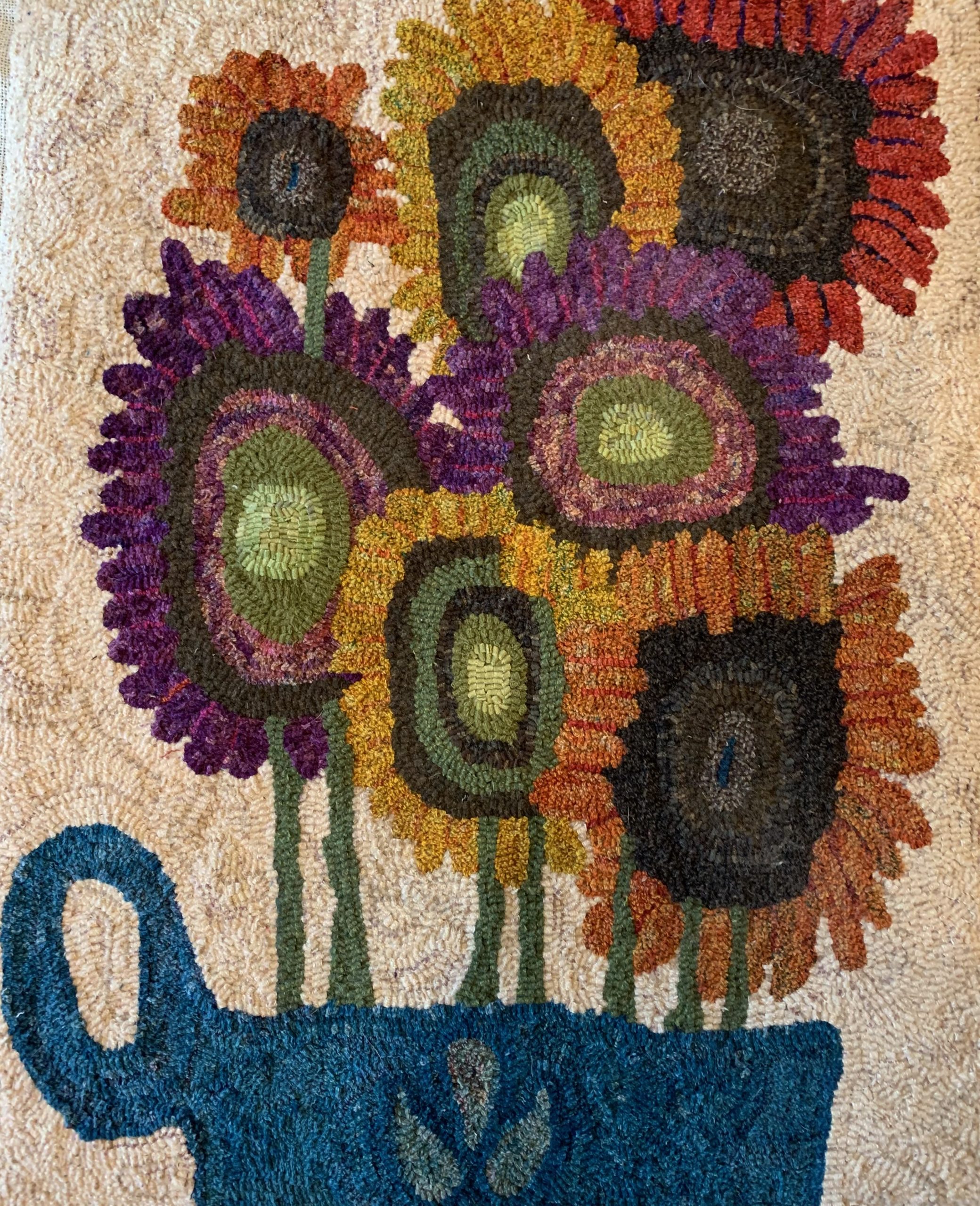 Hand Dyed Wool - Sunflower Pop - Image 2