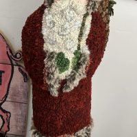 Belsnickel Large Hooking Pattern, 34" high, P is for Primitive Pattern