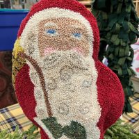 Belsnickel Punch, Pattern on Weaver's Cloth