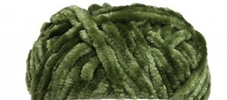 Velvet Yarn Fabulous BOHO Lime Green to Hook with!