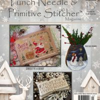 2024 Punch Needle and Primitive Stitcher Magazine Christmas - Winter Issue