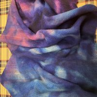 Hand Dyed Wool - String of Holiday Lights