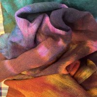 Hand Dyed Wool - Autumn Mountains