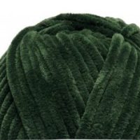 Velvet Yarn Fabulous Forest Green to Hook with!