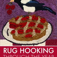 Book - Rug Hooking Through The Year - 25 favorite projects by Rug Hooking Magazine