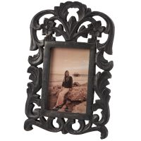 To Display Your Punch--Black Filgree Frame!