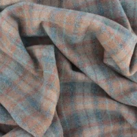 Perfect Pastel Plaid Textured Wool