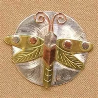 Dragonfly Scissor Sitter or Pin, Holds Your Scissors, Hooks and looks great!