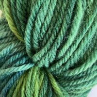 A NEW Art Yarn for March--Red Clover--to Hook, Punch or Bind With